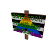Allied Sign For Allys Whose Gender Is Ally